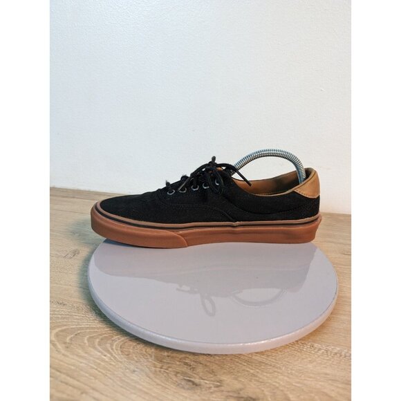 VANS ERA 59 (CANVAS GUM) BLACK/GUM MEN  Sz Men 10 Casual Classic Sneakers Shoes - Picture 7 of 10